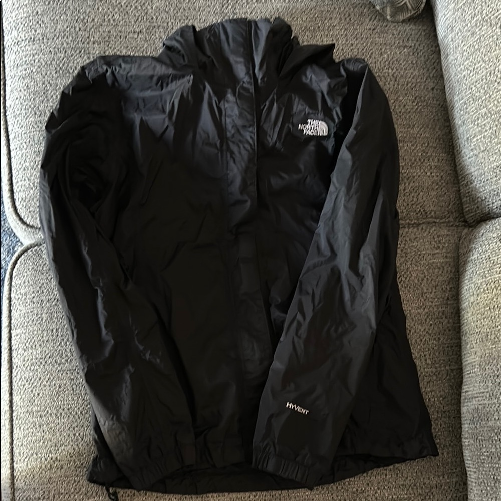The North Face Black Rain Coat